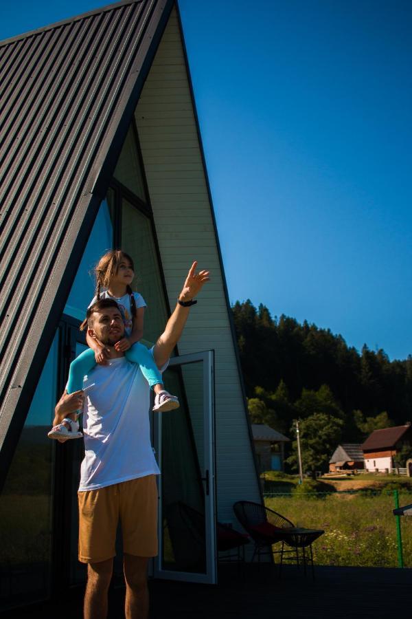 Villa Mountains Hut Mykulytschyn Exterior foto