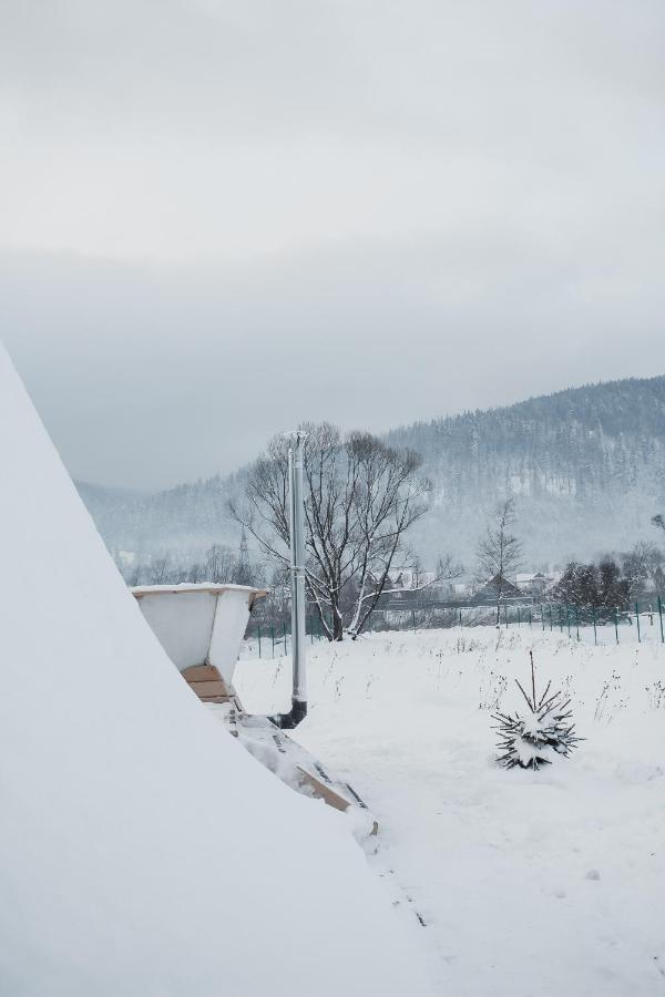 Villa Mountains Hut Mykulytschyn Exterior foto